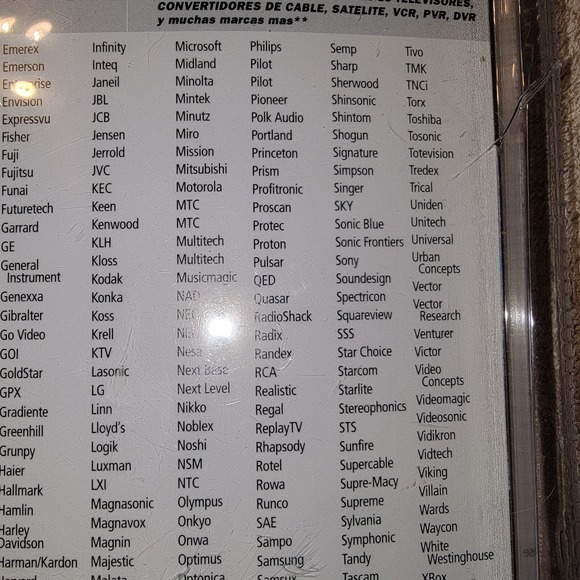 Universal Remote One For All 6-Device PVR/DVR URC-6131n Easy To Use - Picture 11 of 11